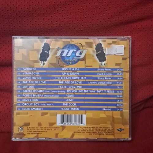CD nrg force 4