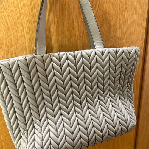 Shopper bag Karl Lagerfeld like new, grey shoulder bag