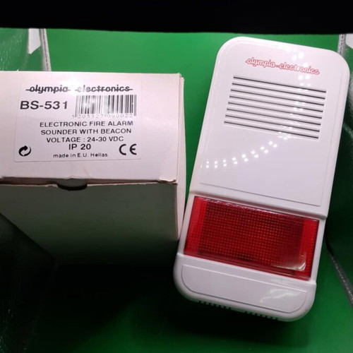 Fire alarm with beacon new