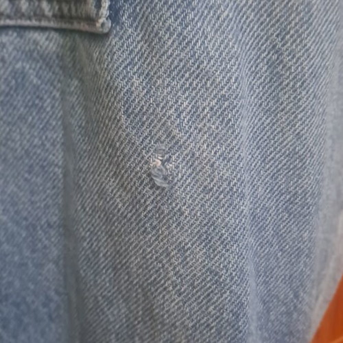 Nalu cargo jeans used, blue denim, size XS