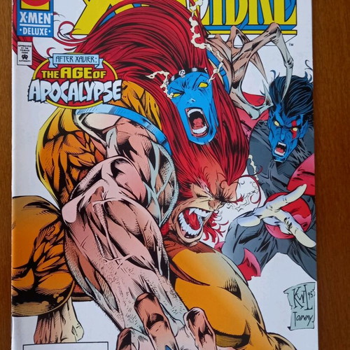 X-Calibre #4 comic like new, collectible June 1995