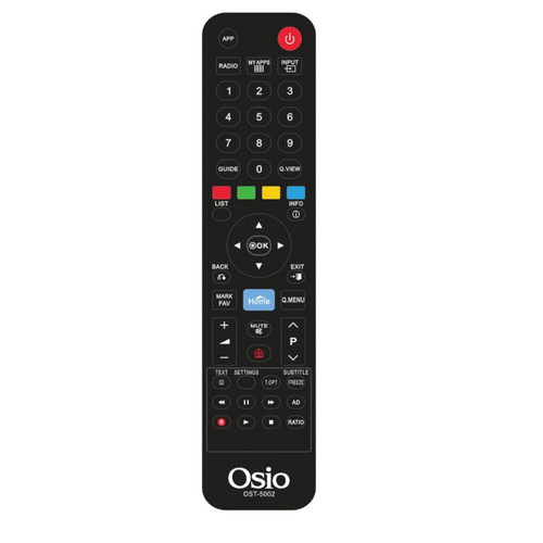Osio OST-5002 remote control for LG TVs new