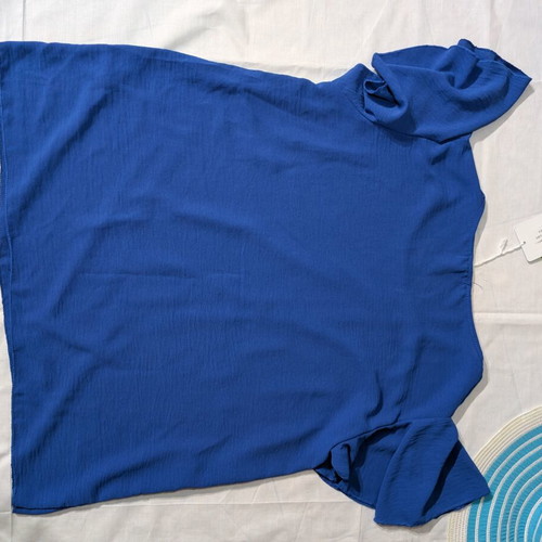 Blue women's two-piece set one size, new