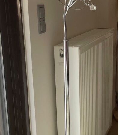 Set of 4 ceiling and floor lights with crystals like new