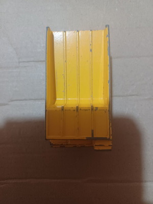 Metal toy truck vintage, used with lifting bed
