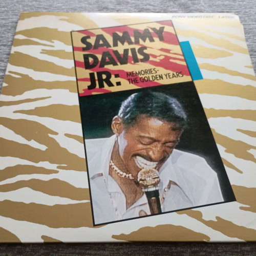 Sammy Davis Jr. Memories The Golden Years Laserdisc like new, jazz