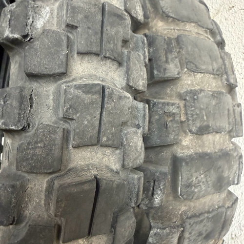 Motoz Tractionator Adventure motorcycle tires used, front 90/90-21 TT and rear 150/70B18 70Q tubeless