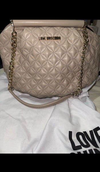 LOVE MOSCHINO  ΤΣΑΝΤΑ ΔΕΡΜΑ