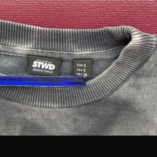 Pull & Bear women's sweatshirt used, gray, size S