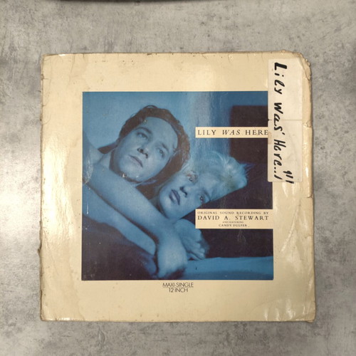 David A. Stewart Lily Was Here 12'' Vinyl Maxi Single used, electronic