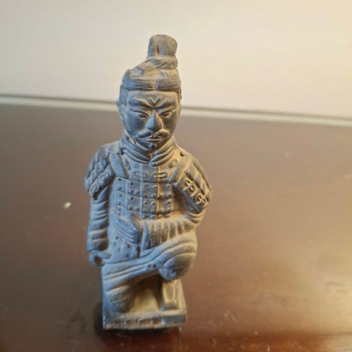 Terracotta Army replica collection, 4 ceramic statues from China