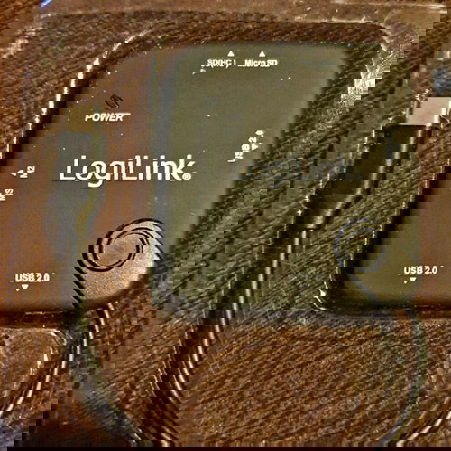 LogiLink USB 2.0 Hub 3 Θυρών με Σύνδεση USB-C