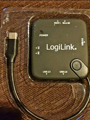LogiLink USB 2.0 Hub 3 Θυρών με Σύνδεση USB-C