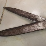 Hedge and Grass Shears used, 50 cm length