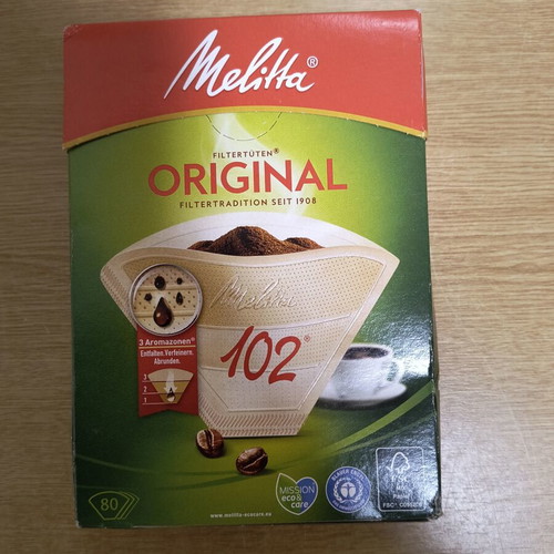 Melitta Coffee Filters 80 Pieces New