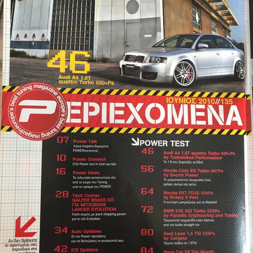 Power Techniques magazine used, issue 135 June 2010