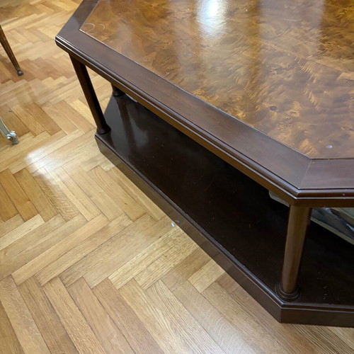 Polygonal coffee table like new, large 80 x 1.20