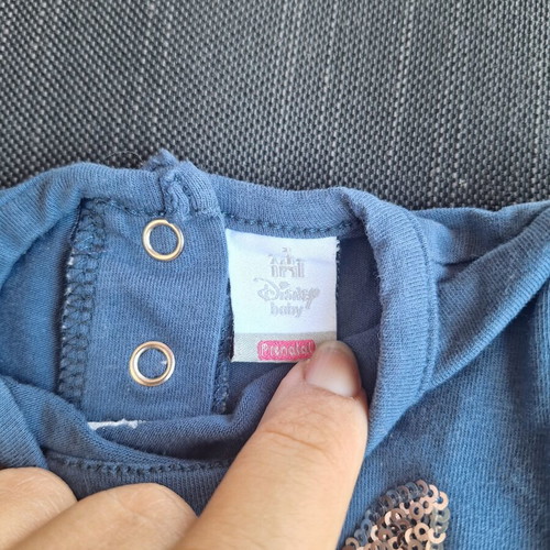 Mìnnie cotton baby shirt like new, 3-6 months