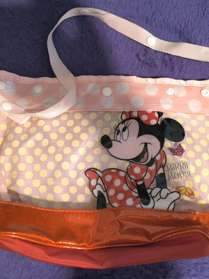 Minnie Mouse bag like new, red and pink