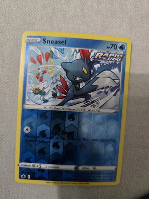 Sneasel Pokemon card new