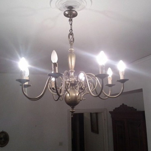 CHANDELIER brass