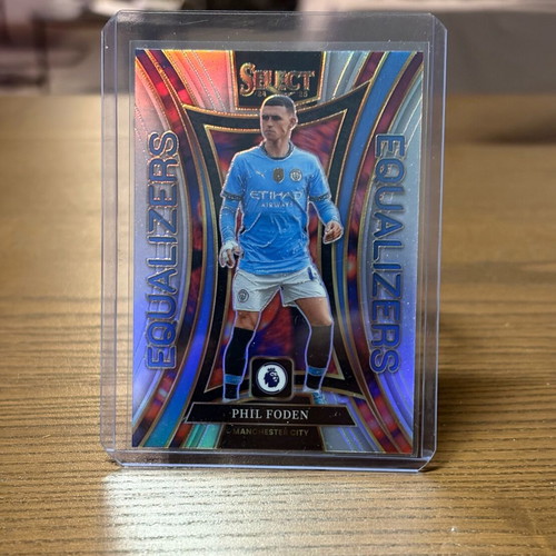 Phil Foden 2024-25 Panini Select Premier League #16 Equalizer PRIZM like new