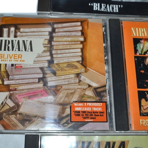 Nirvana CD set like new, 7 albums including Nevermind and Unplugged