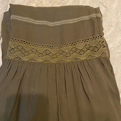 Zini long dress like new, khaki