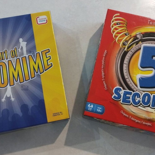Party Pack with 5 Seconds, The Art of Pantomime and Wooden Mikado