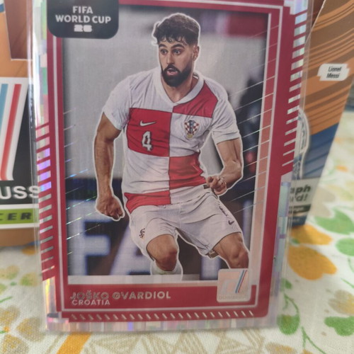 Josko Gvardiol Silver Donruss Panini Road to FIFA World Cup card new