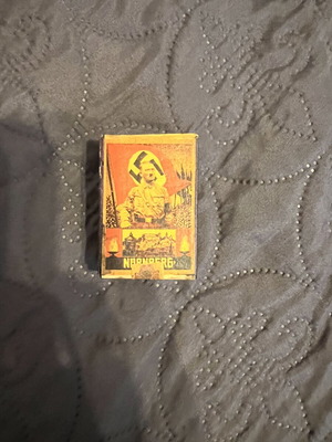 WWII matchbox from the Second World War
