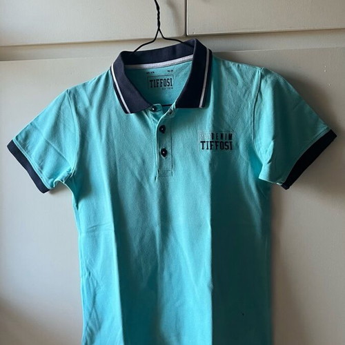 Polo shirt Tiffosi used, turquoise, size 140 cm