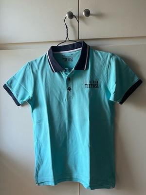 Polo shirt Tiffosi used, turquoise, size 140 cm