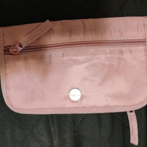 Card and Document Wallet like new, beige