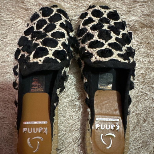Kanna mule espadrilles new, size 36