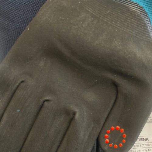Gardena garden gloves new with waterproof nitrile palm