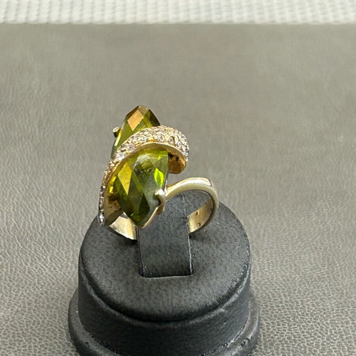 Silver ring used, size 55