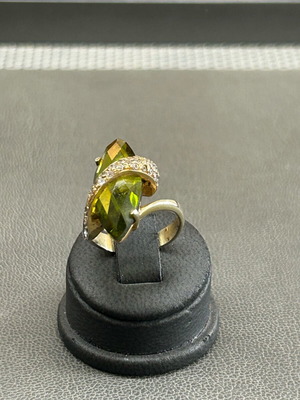 Silver ring used, size 55