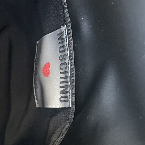Moschino backpack like new, black color
