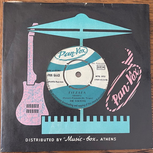 The Daltons 45 vinyl record like new