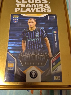 FIFA Adrenalyn 365 2026 Nicolo Barella Premium Limited Edition καινούργιο