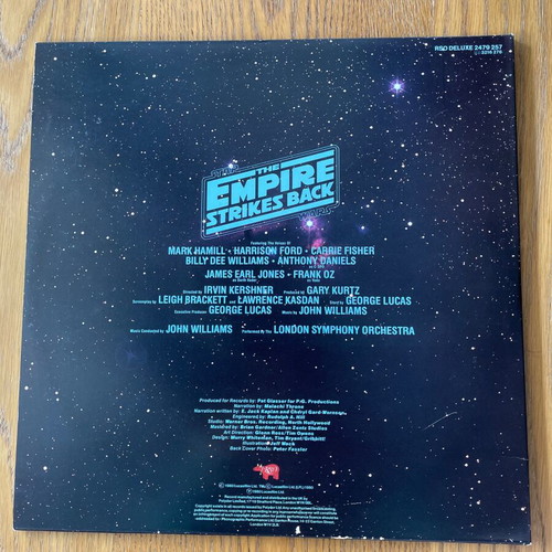 Star Wars The Empire Strikes Back vinyl like new, collectible record 1980