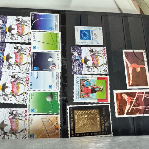Old used stamps