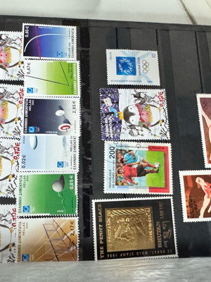 Old used stamps