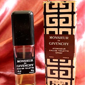 Monsieur de Givenchy Givenchy για άνδρες 28ml/10ml VINTAGE BROKEN CAP