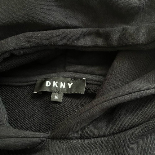 DKNY sweatshirt for 10-year-old girls like new, black