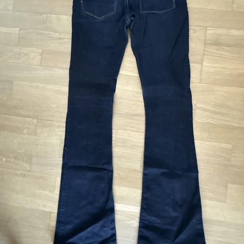 BSB jeans, dark blue flared low-rise pants, size S