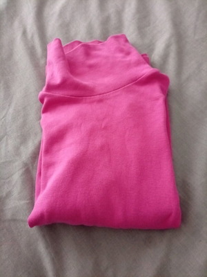 Orchestra turtleneck fuchsia for girl used, size 128 cm