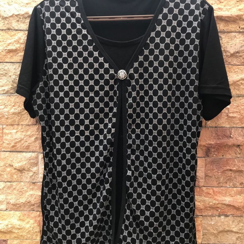 Women's blouse used, black