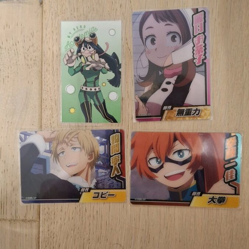 Κάρτες χαρακτήρων My Hero Academia anime, καινούργιες